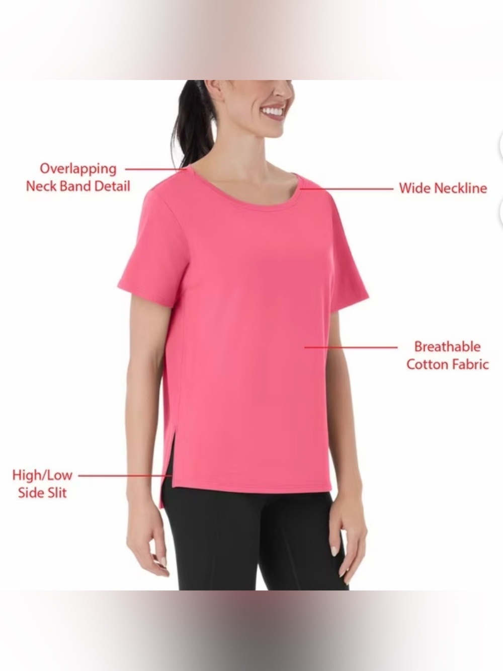Member's Mark | Women's Active T-Shirt - Picture 6 of 14
